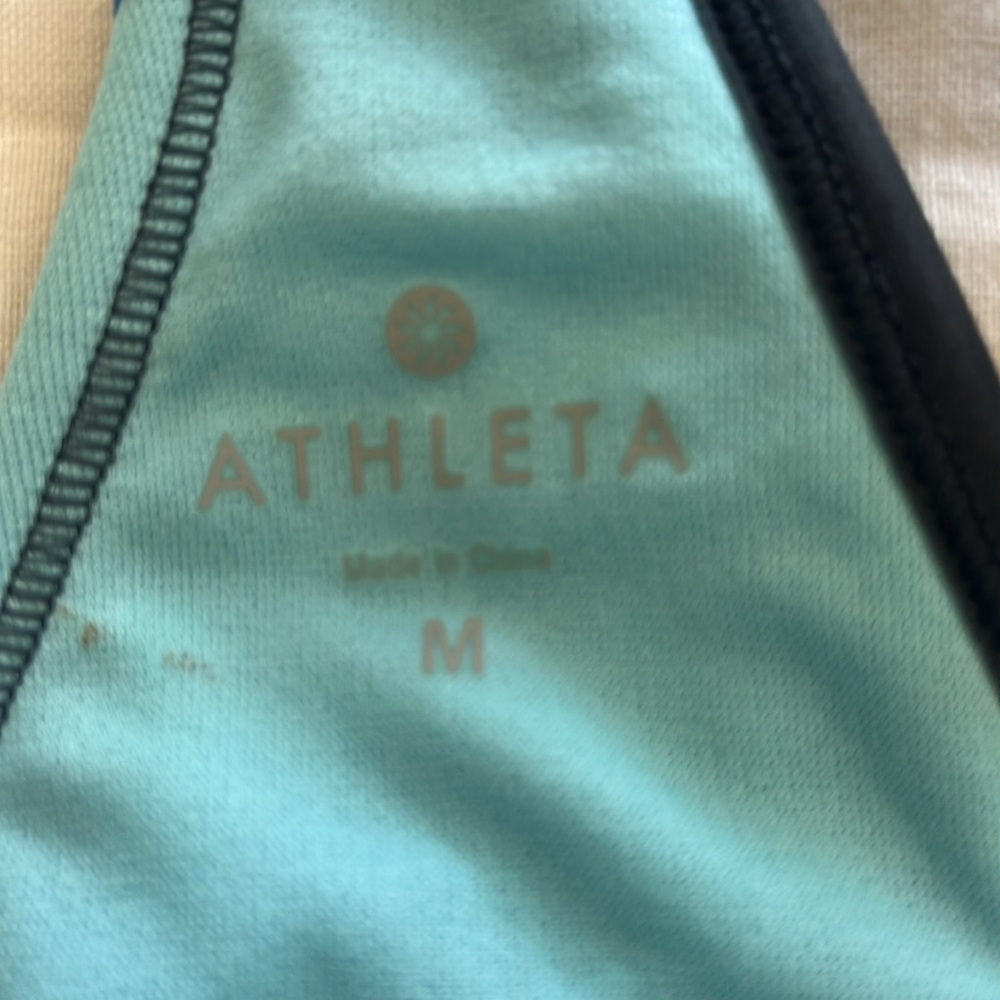 Athleta Patterned Racerback Swim Top - Picture 4 of 5